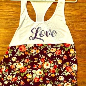 Racerback tank